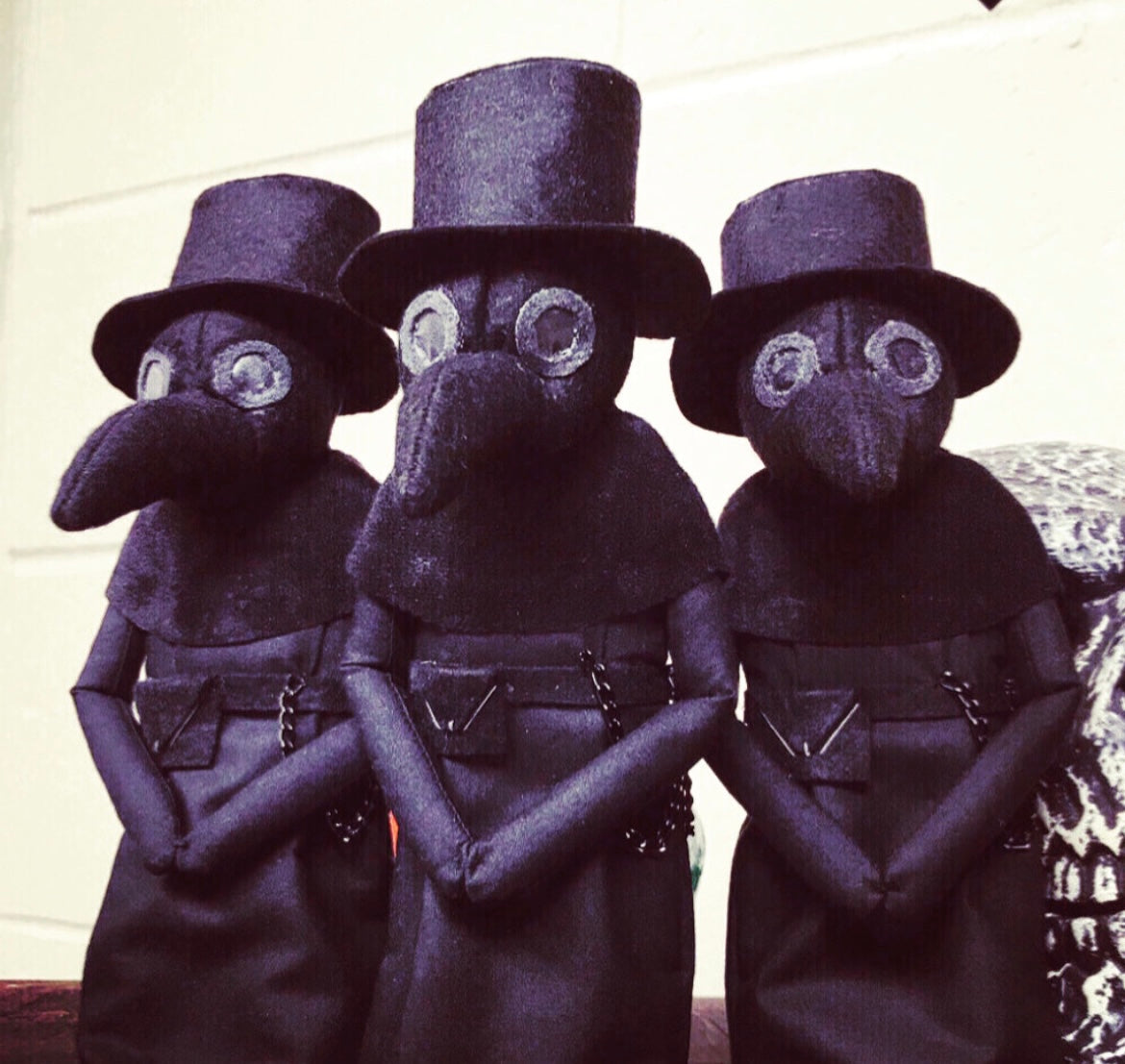 Plague Doctor Art Doll