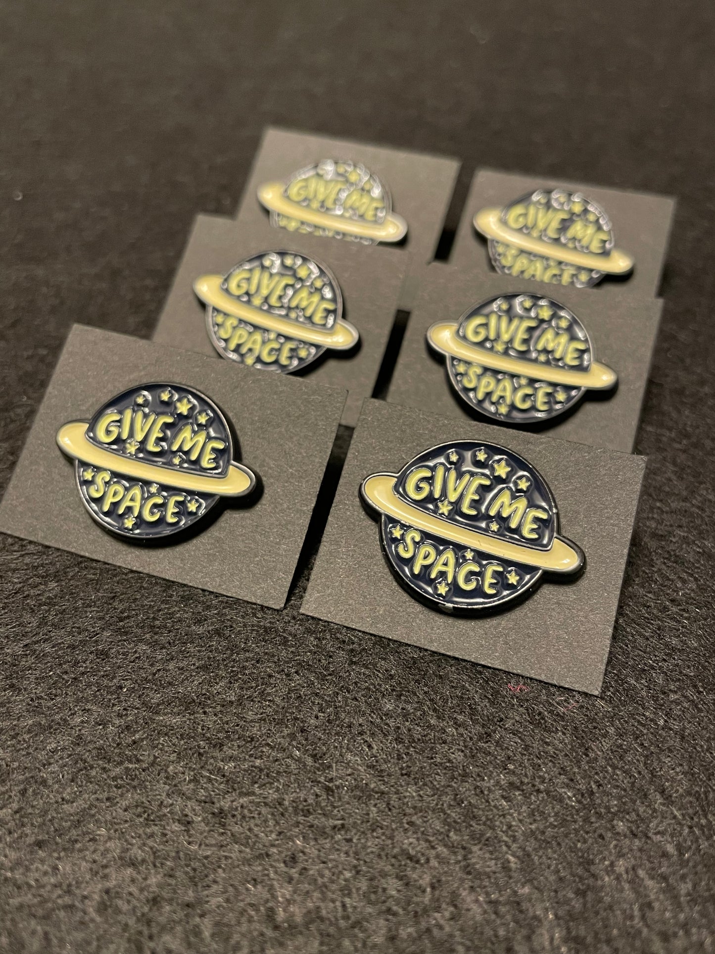 'Give Me Space' Pin Badge