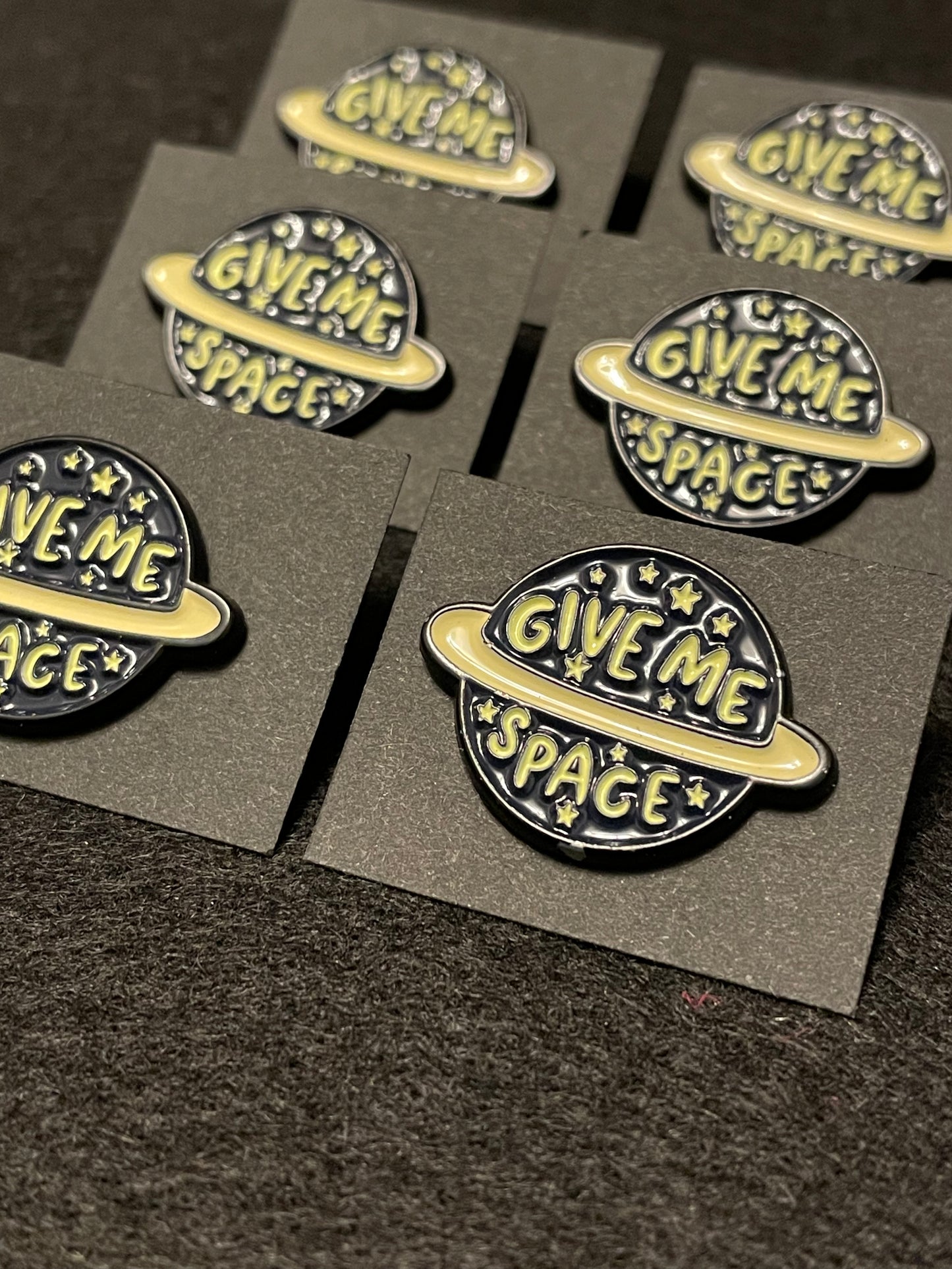 'Give Me Space' Pin Badge