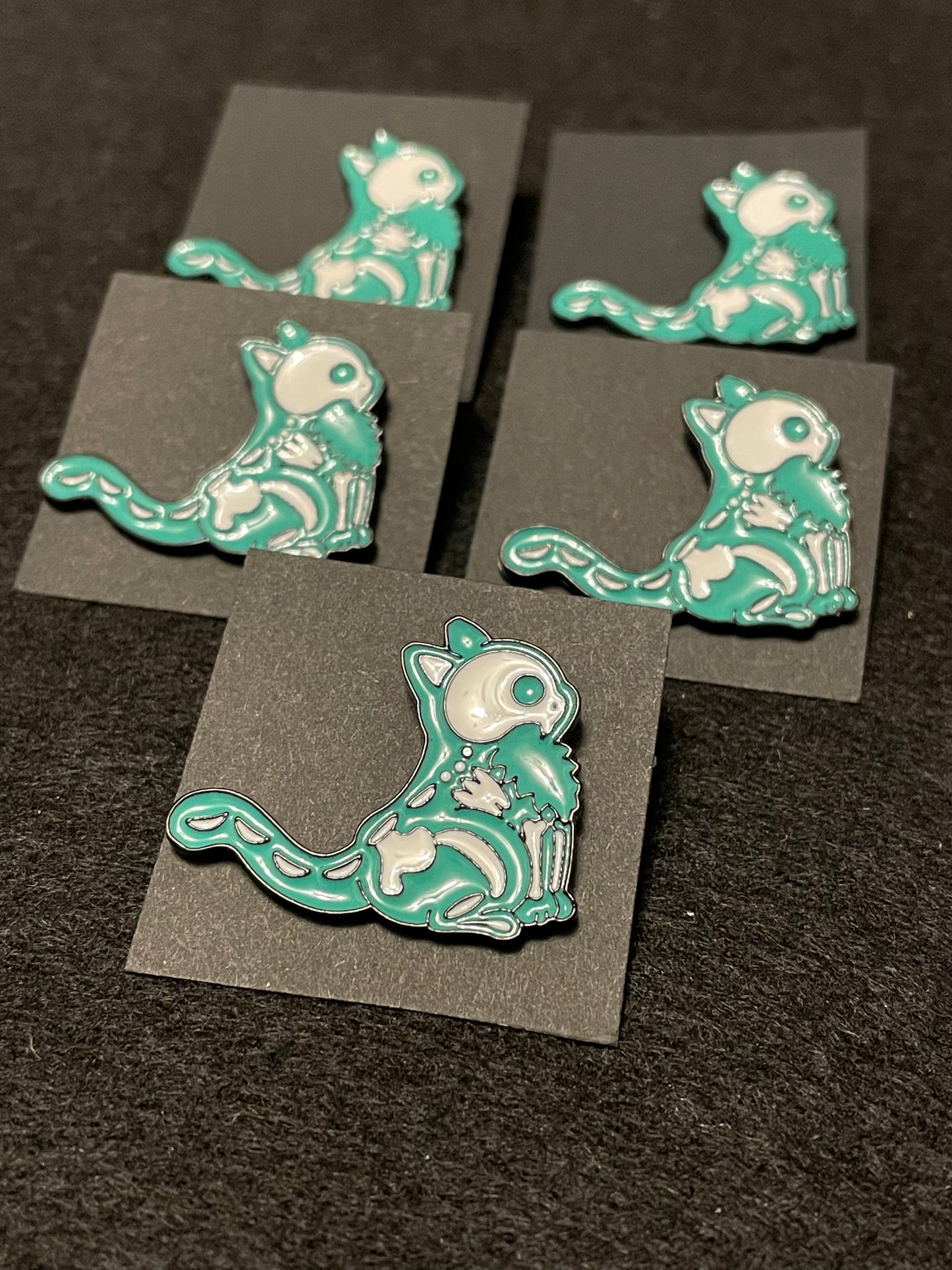Boney Whiskers Pin Badge