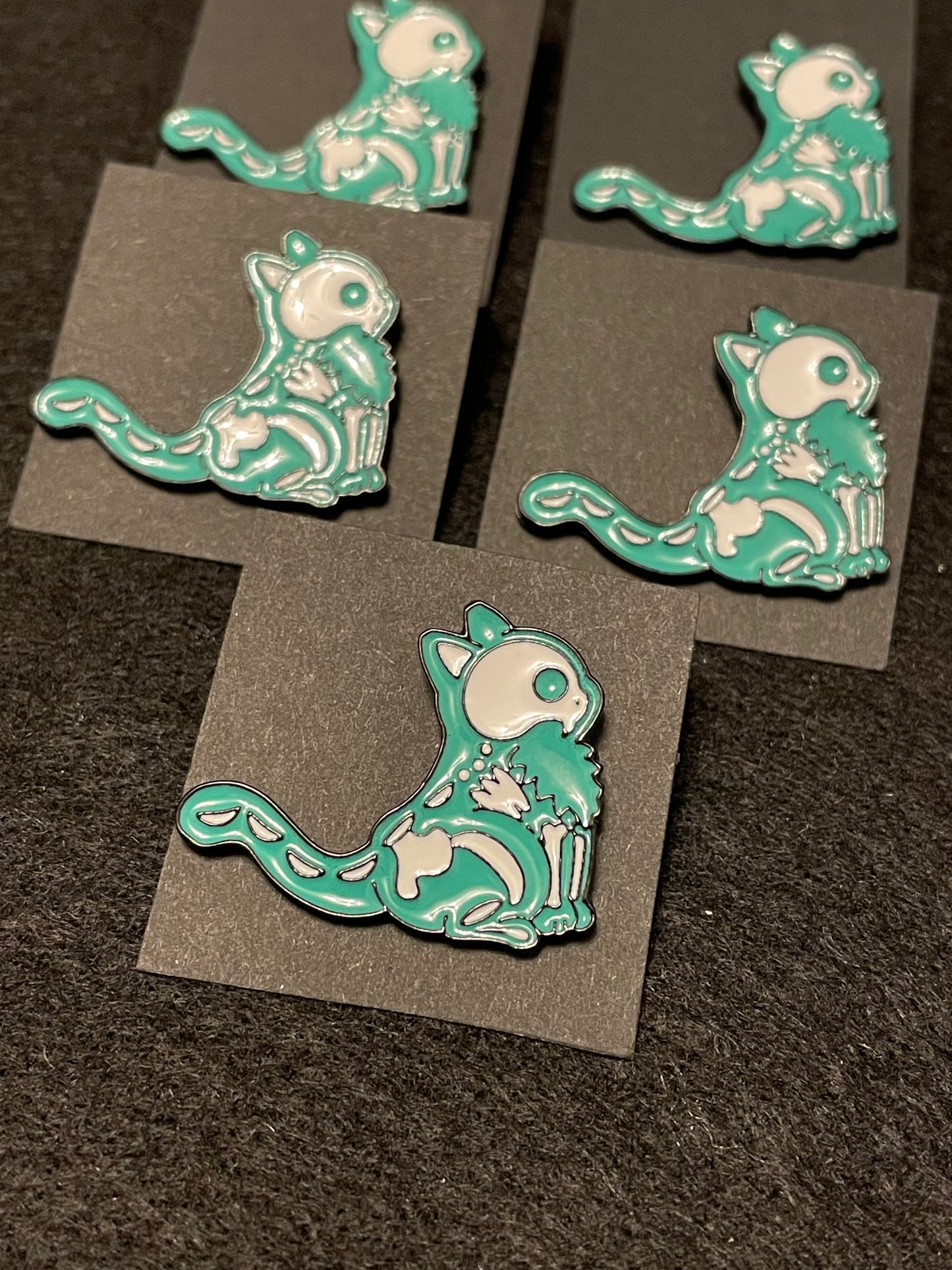 Boney Whiskers Pin Badge