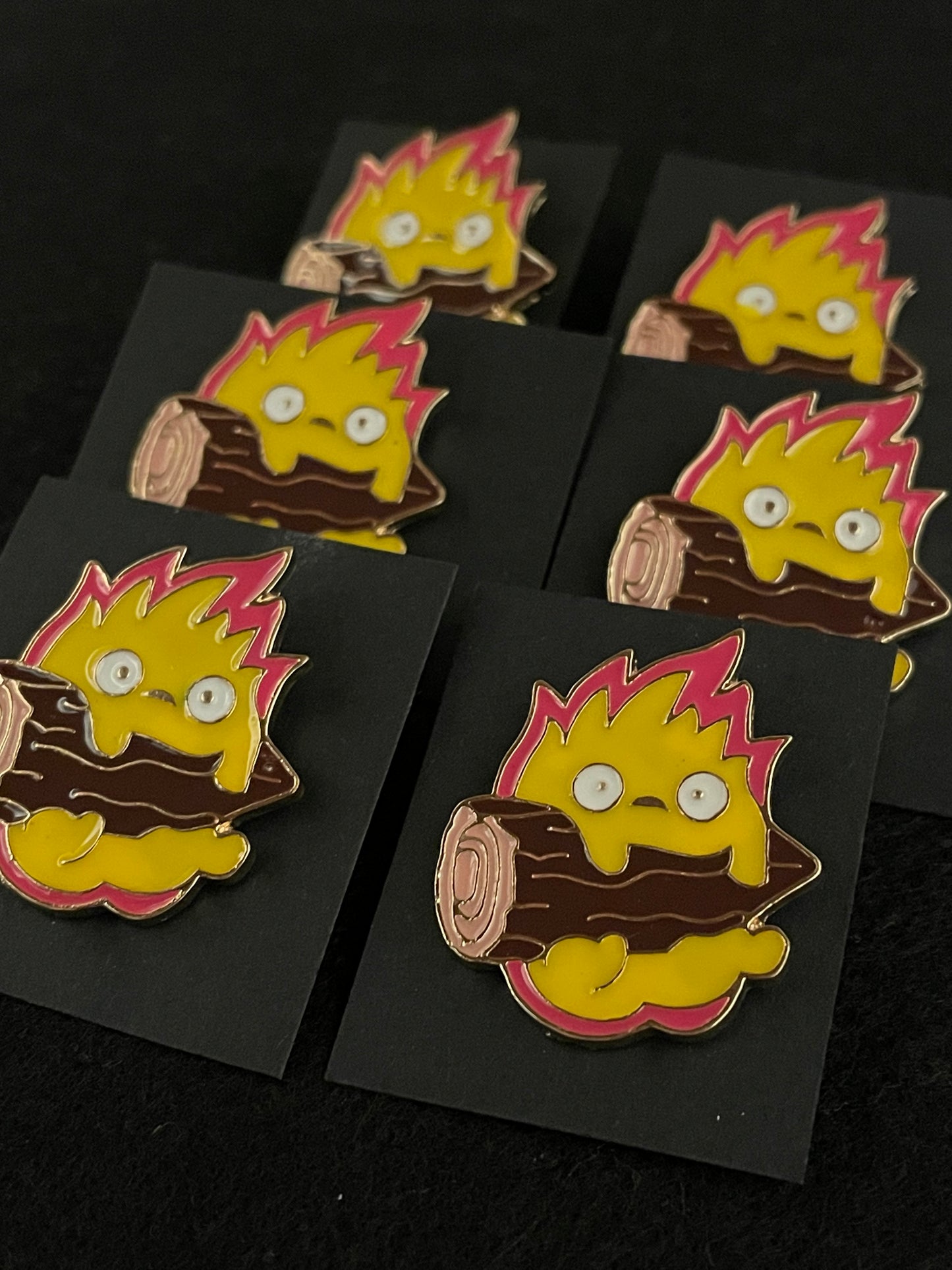 Fire Guy Pin Badge