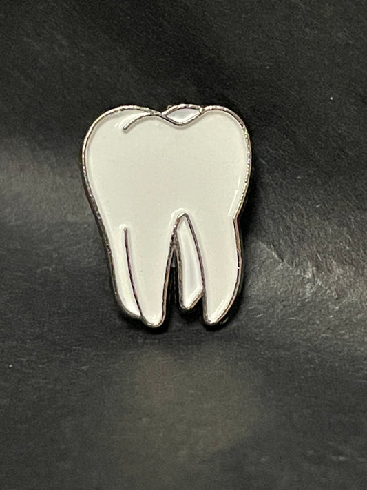 Tooth Pin Badge