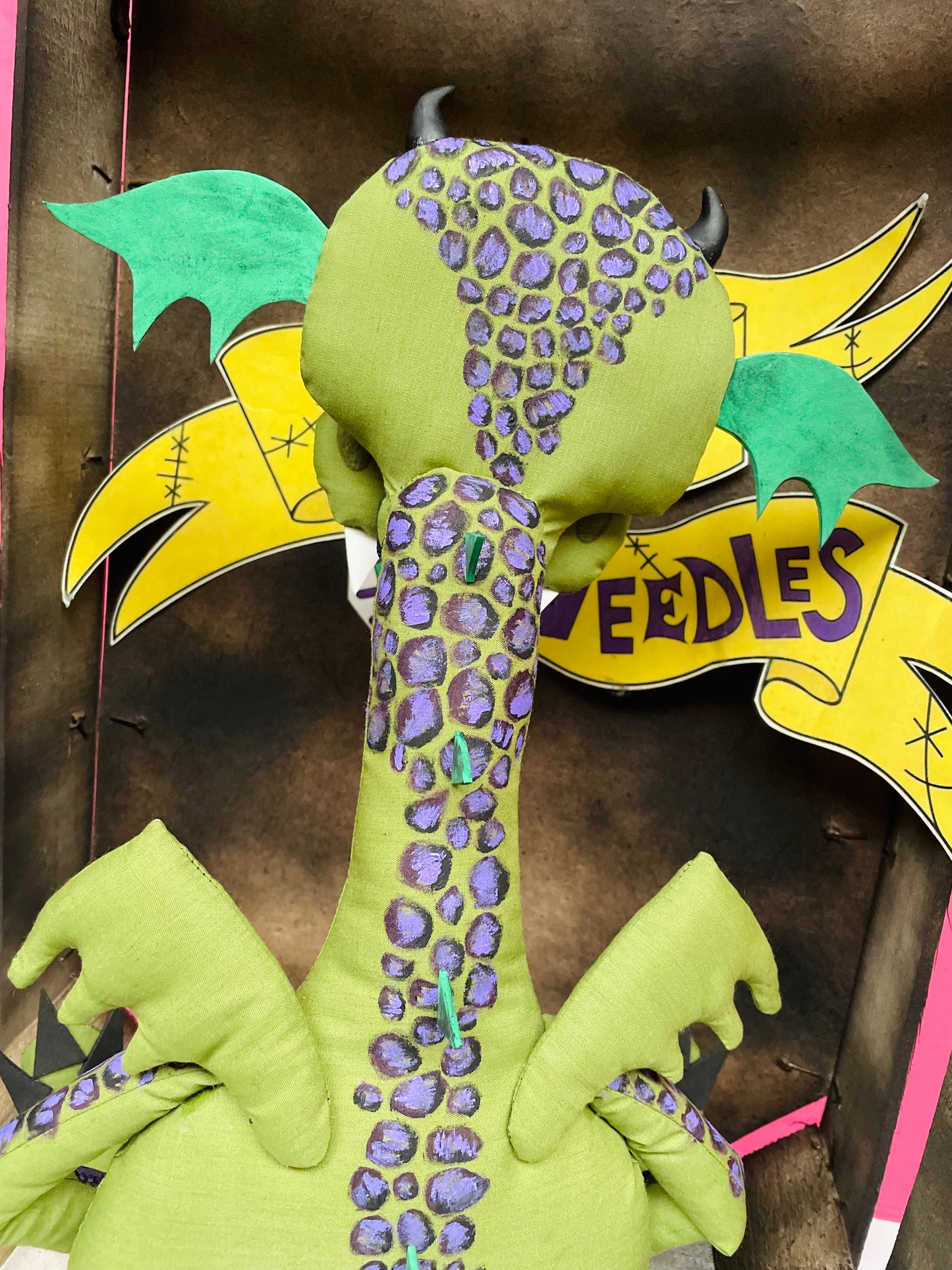 Fuego the Dragon Art Doll