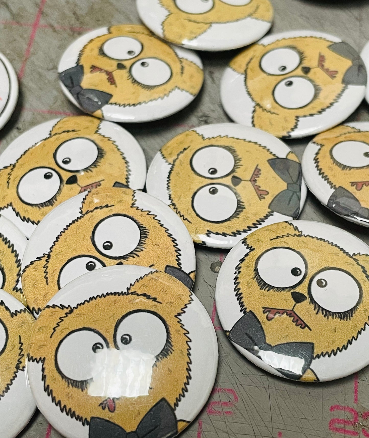 Mr. Marmalade Badge (32mm)