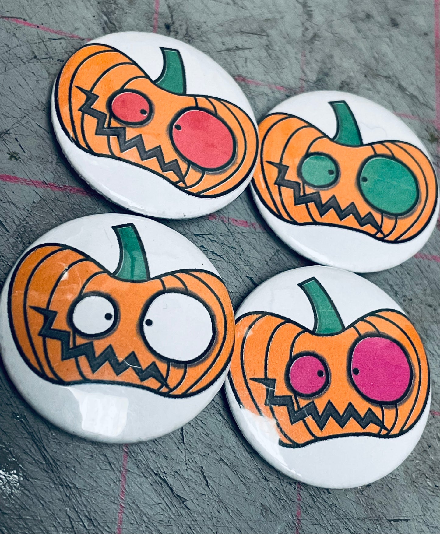 Pumpkin Badge (32mm)