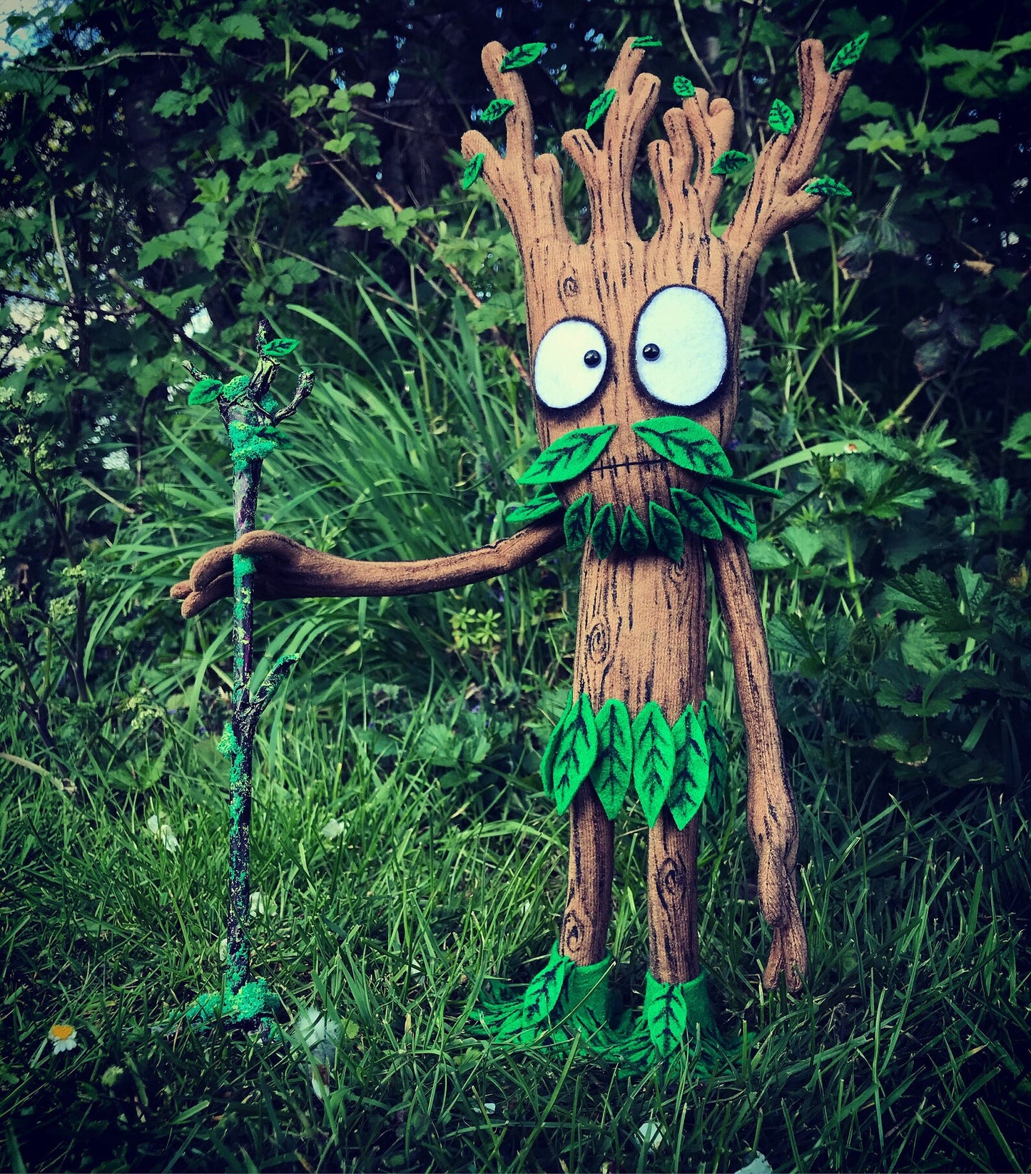 Woodland King Art Doll