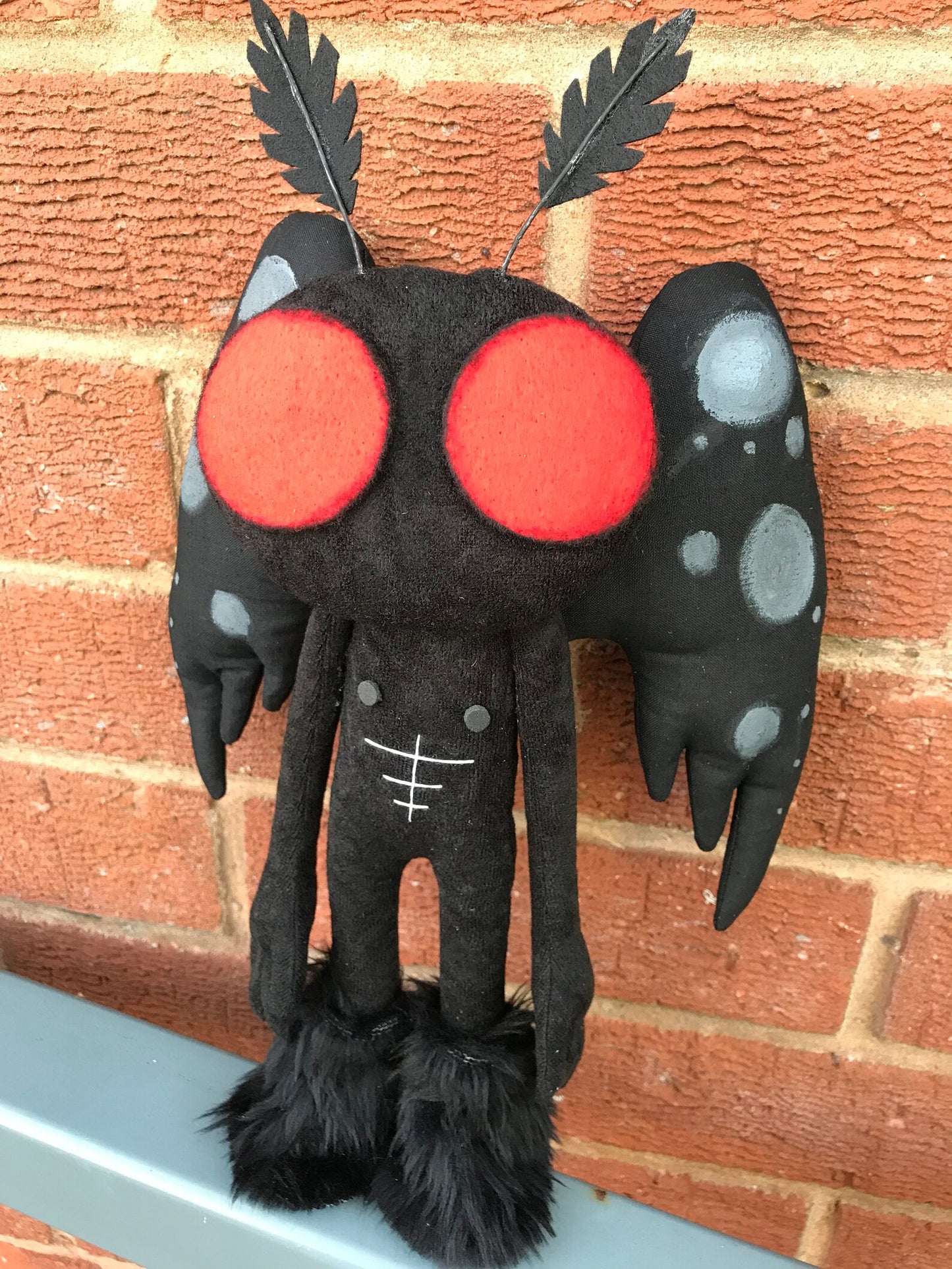 Mothman Art Doll