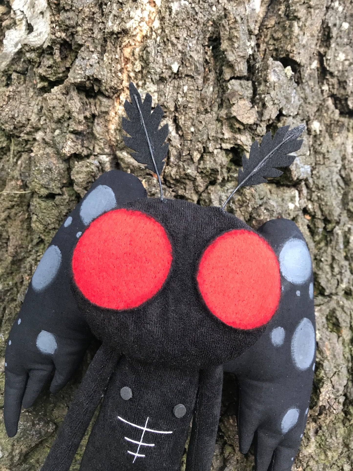 Mothman Art Doll