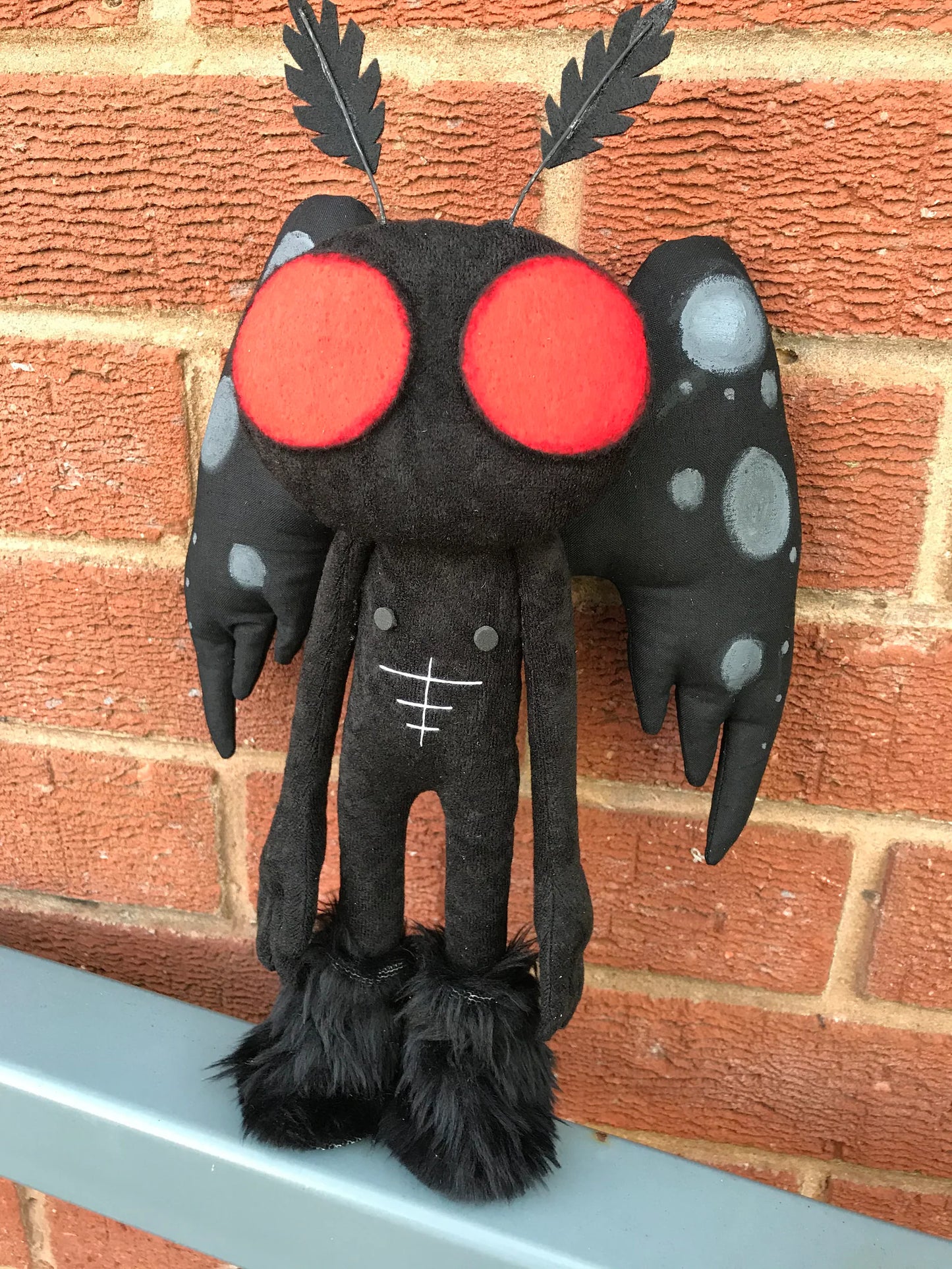 Mothman Art Doll