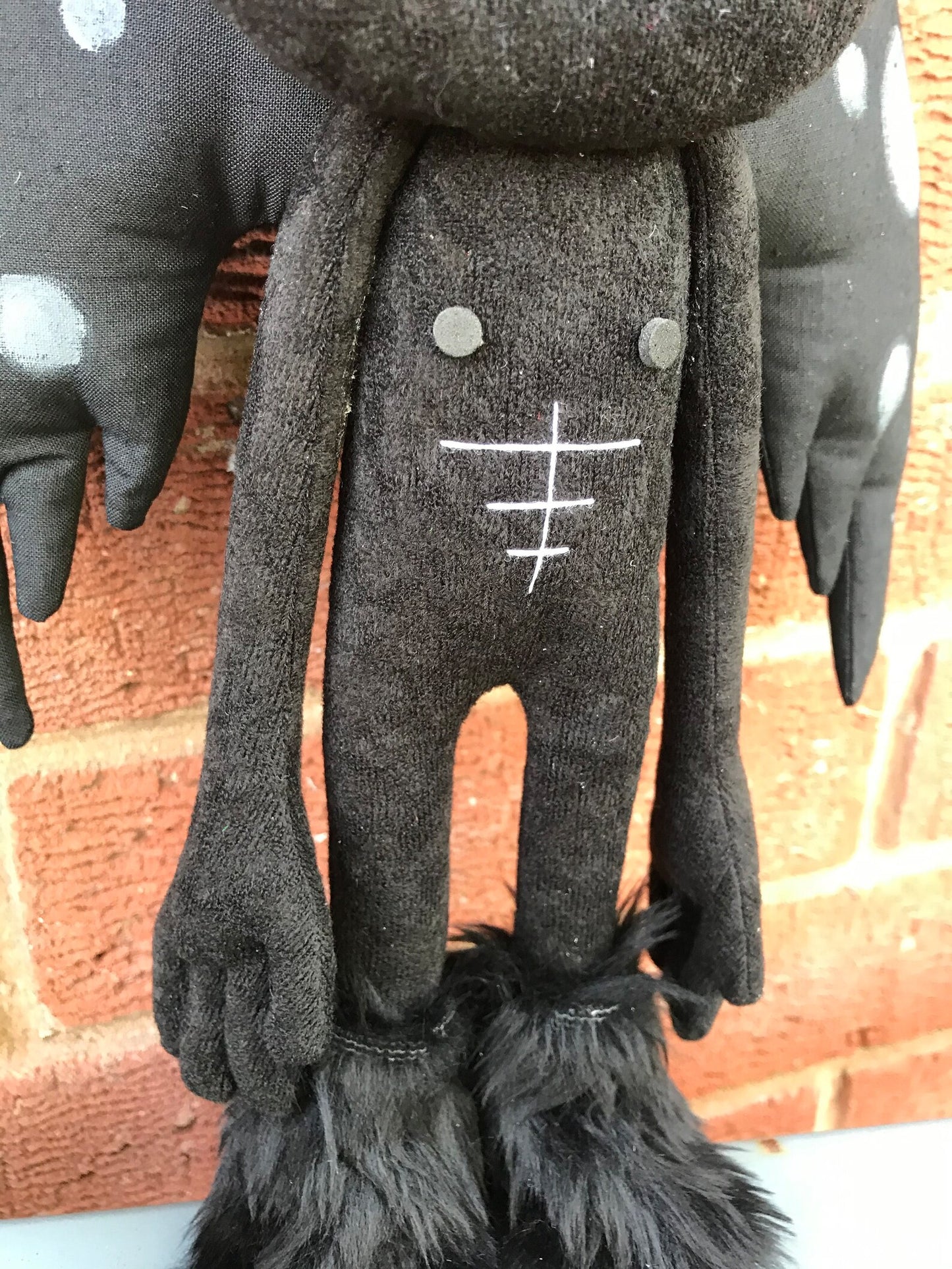 Mothman Art Doll