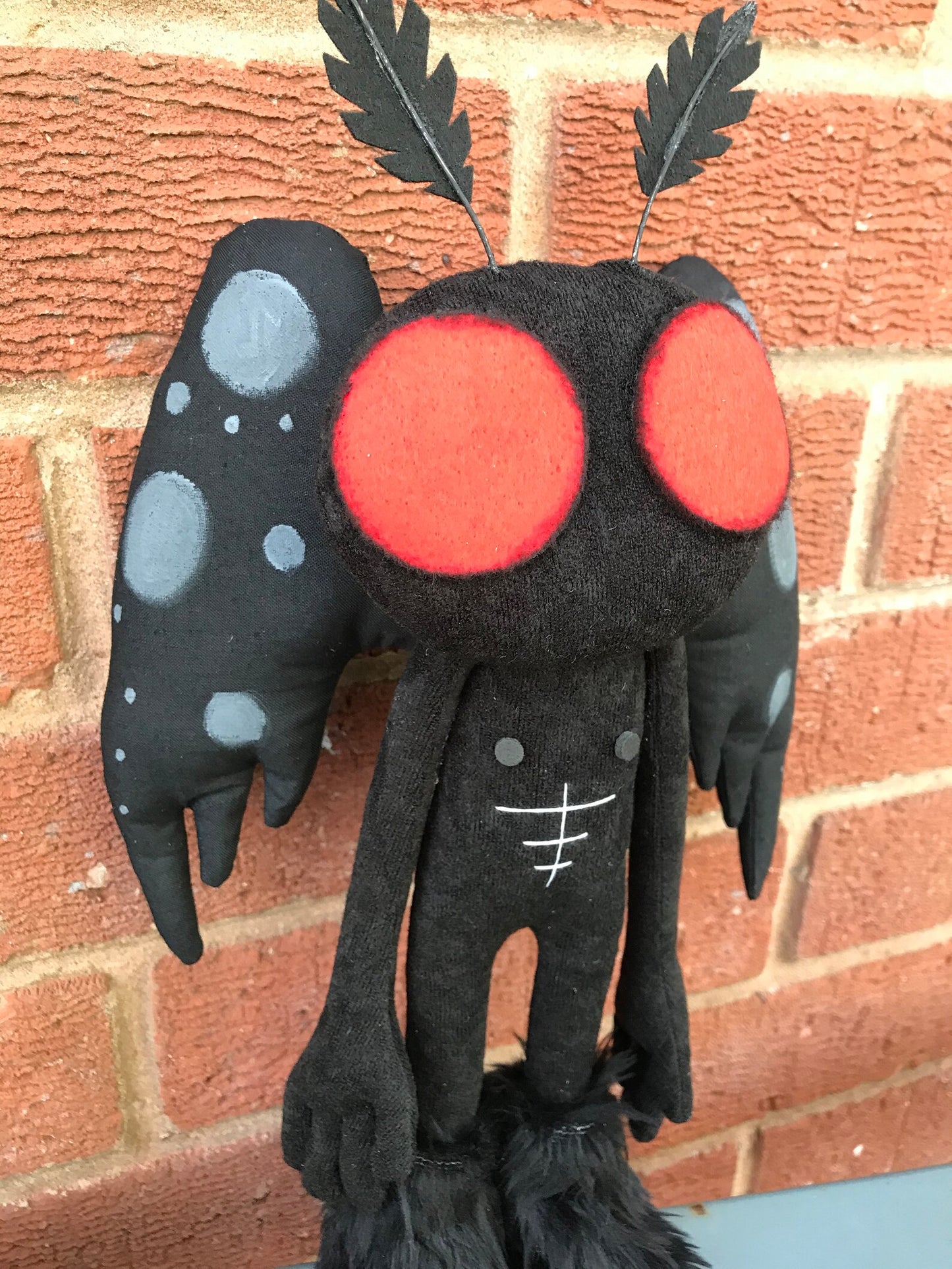 Mothman Art Doll