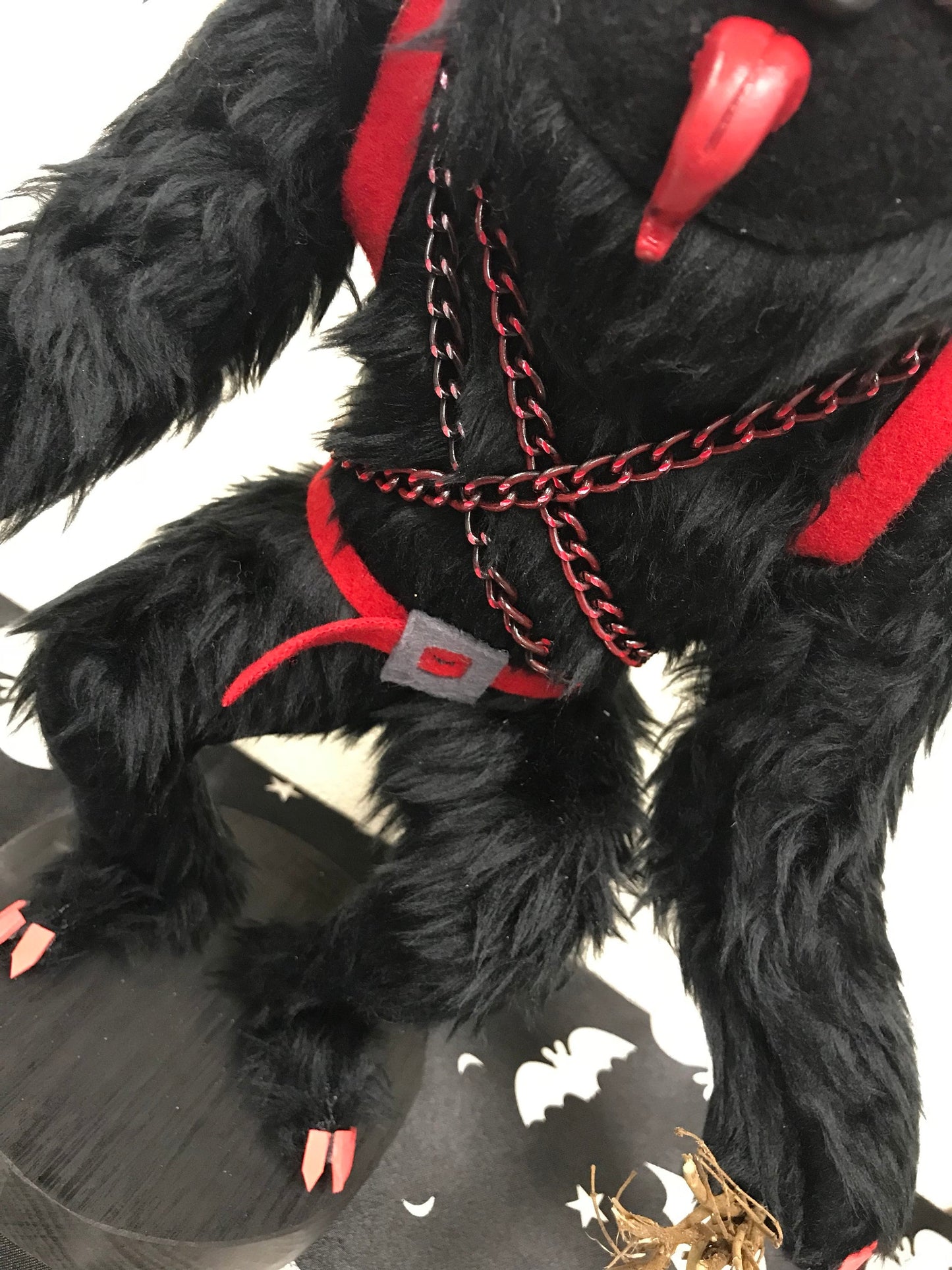 Large Krampus Art Doll
