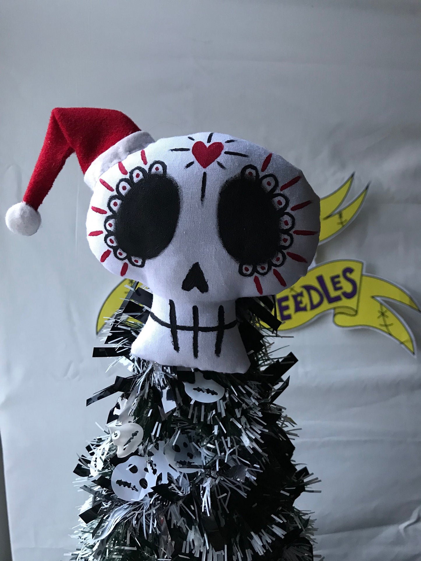 Sugar Skull Tree Topper