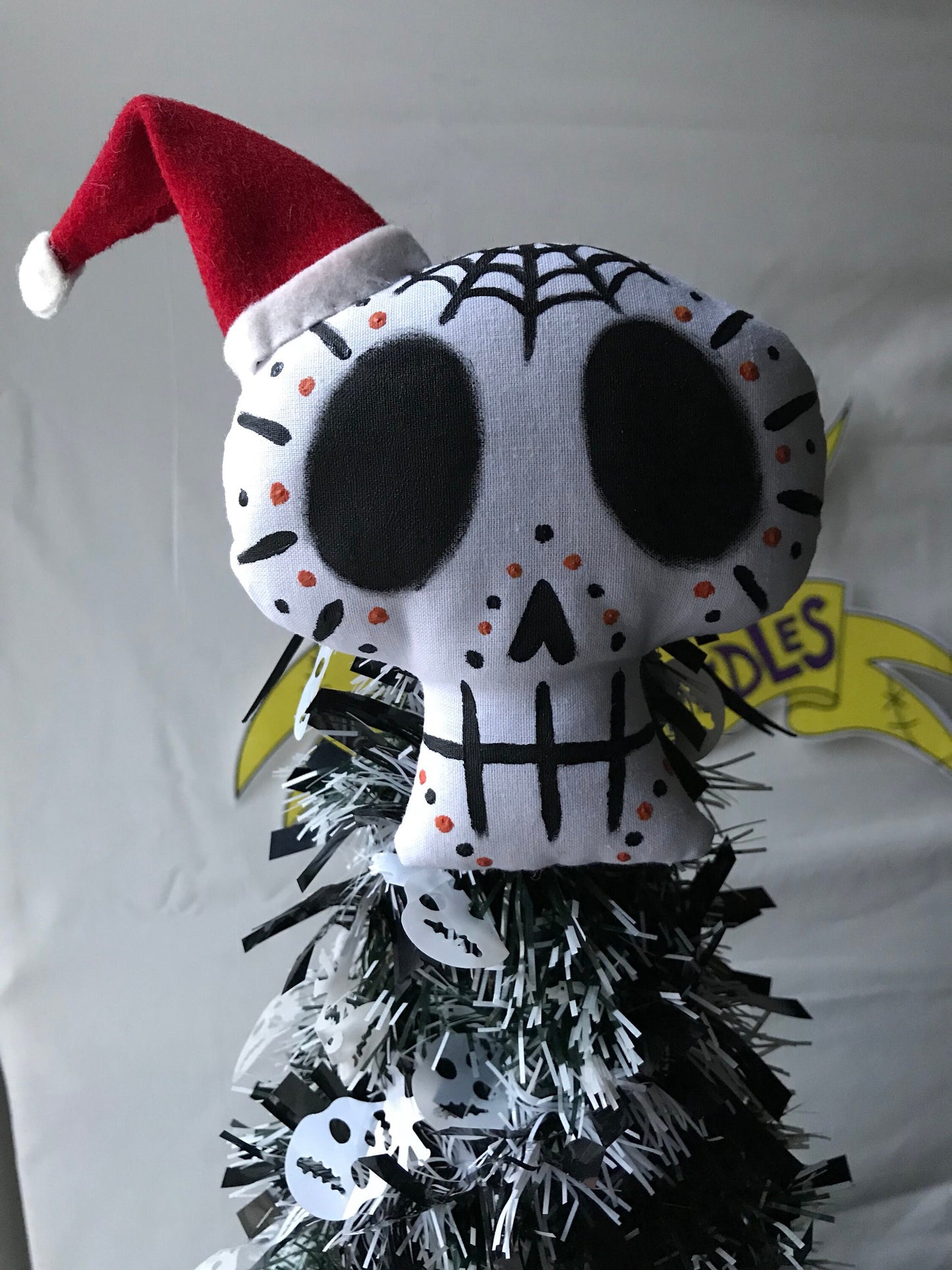 Sugar Skull Tree Topper