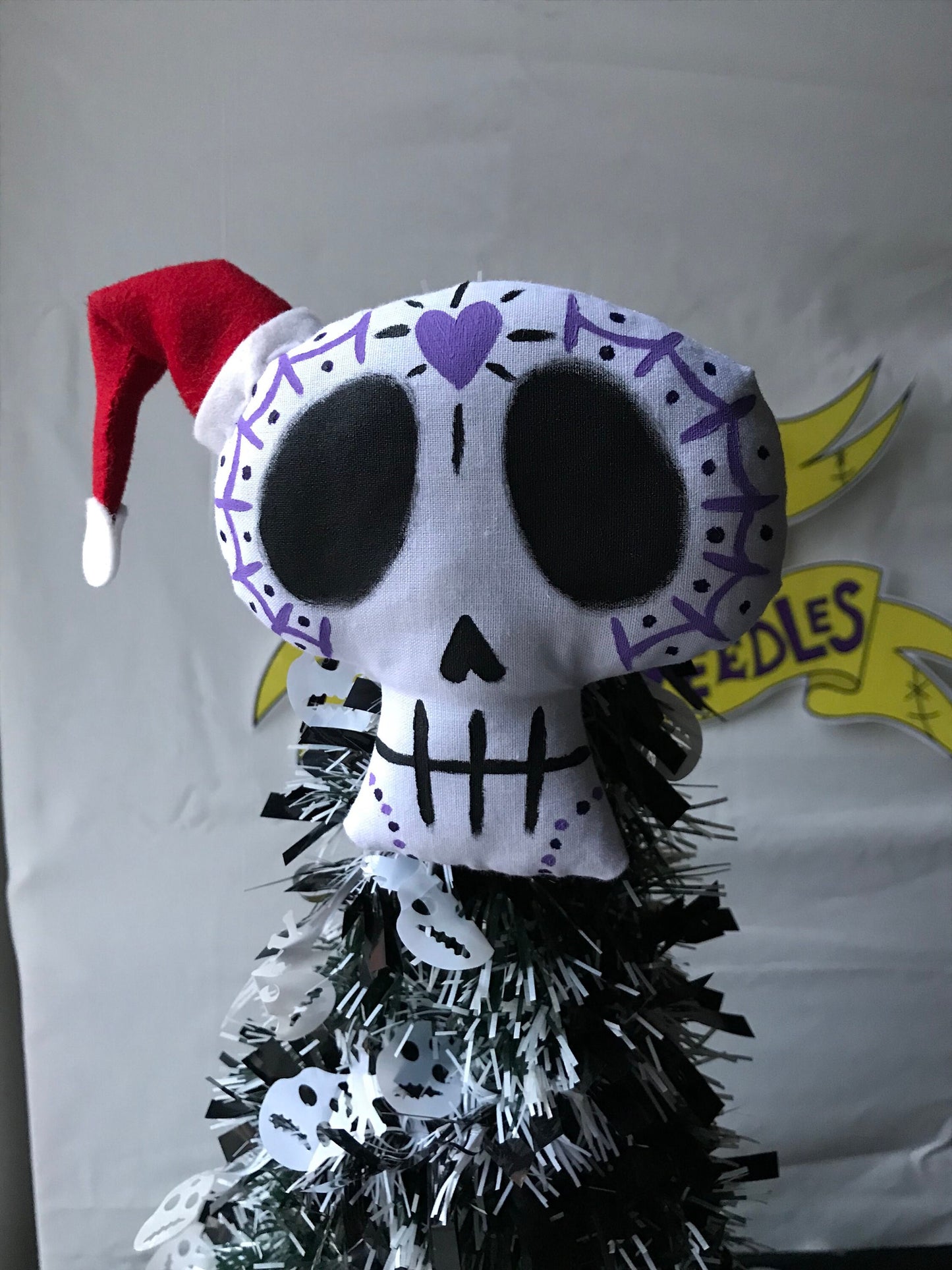 Sugar Skull Tree Topper