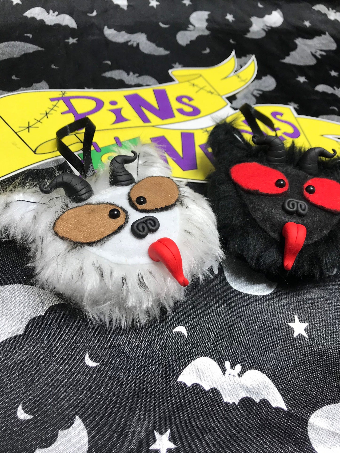 Krampus Head Hanging Tree Decoration