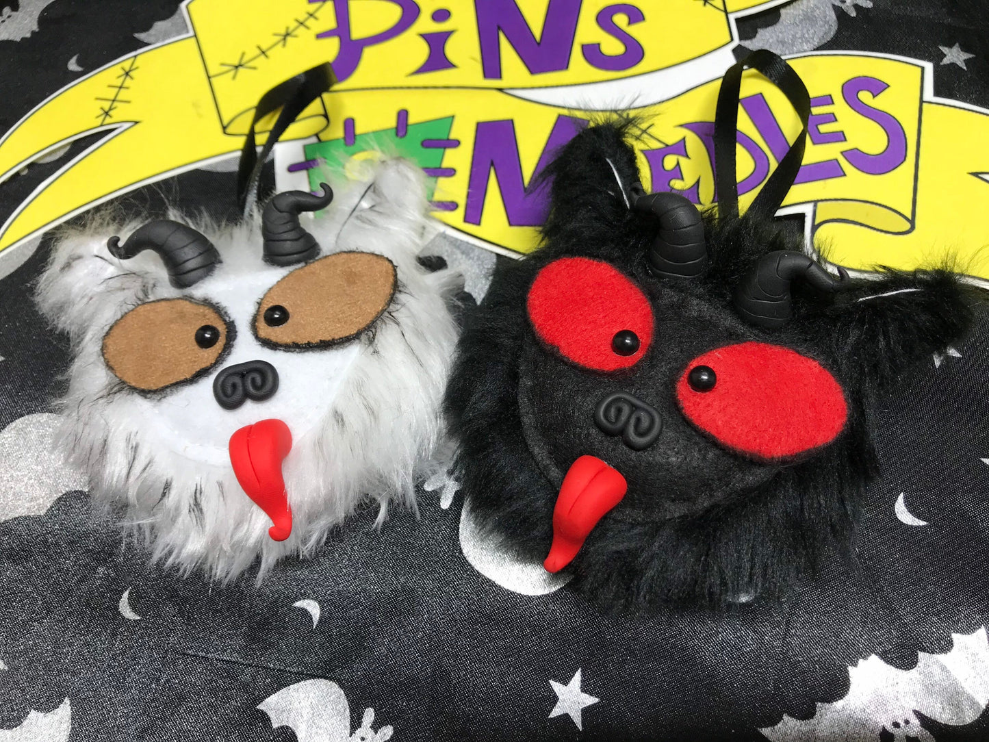 Krampus Head Hanging Tree Decoration