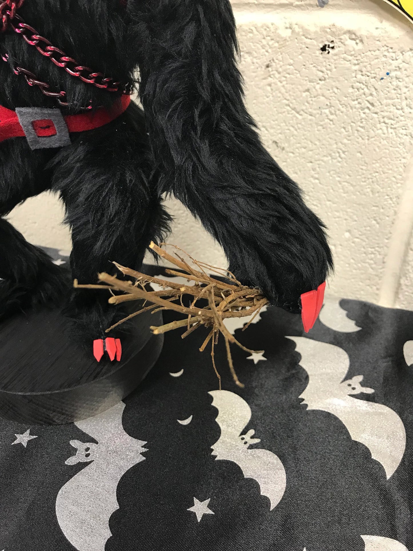 Large Krampus Art Doll