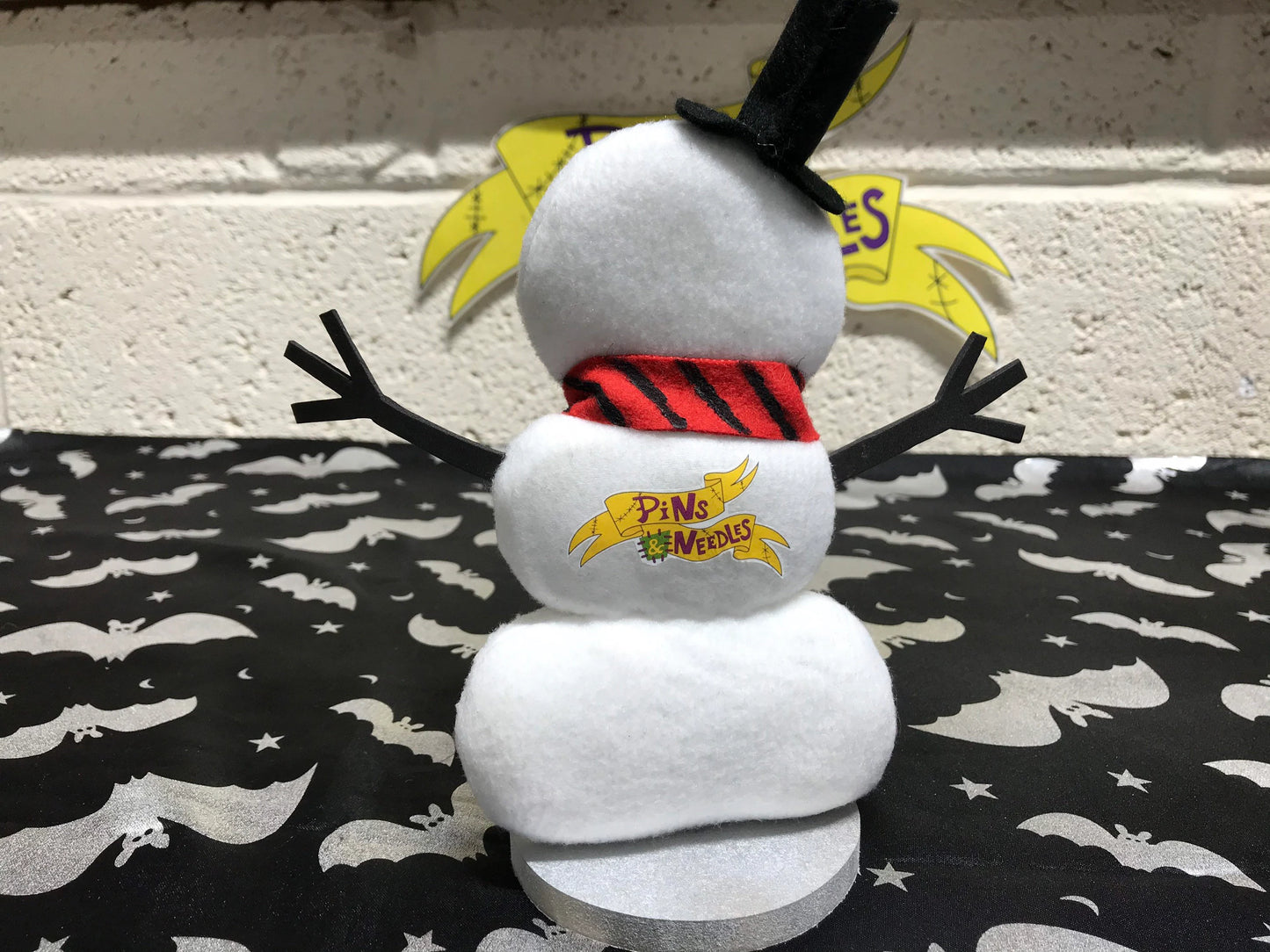 Mini Snowman Art Doll