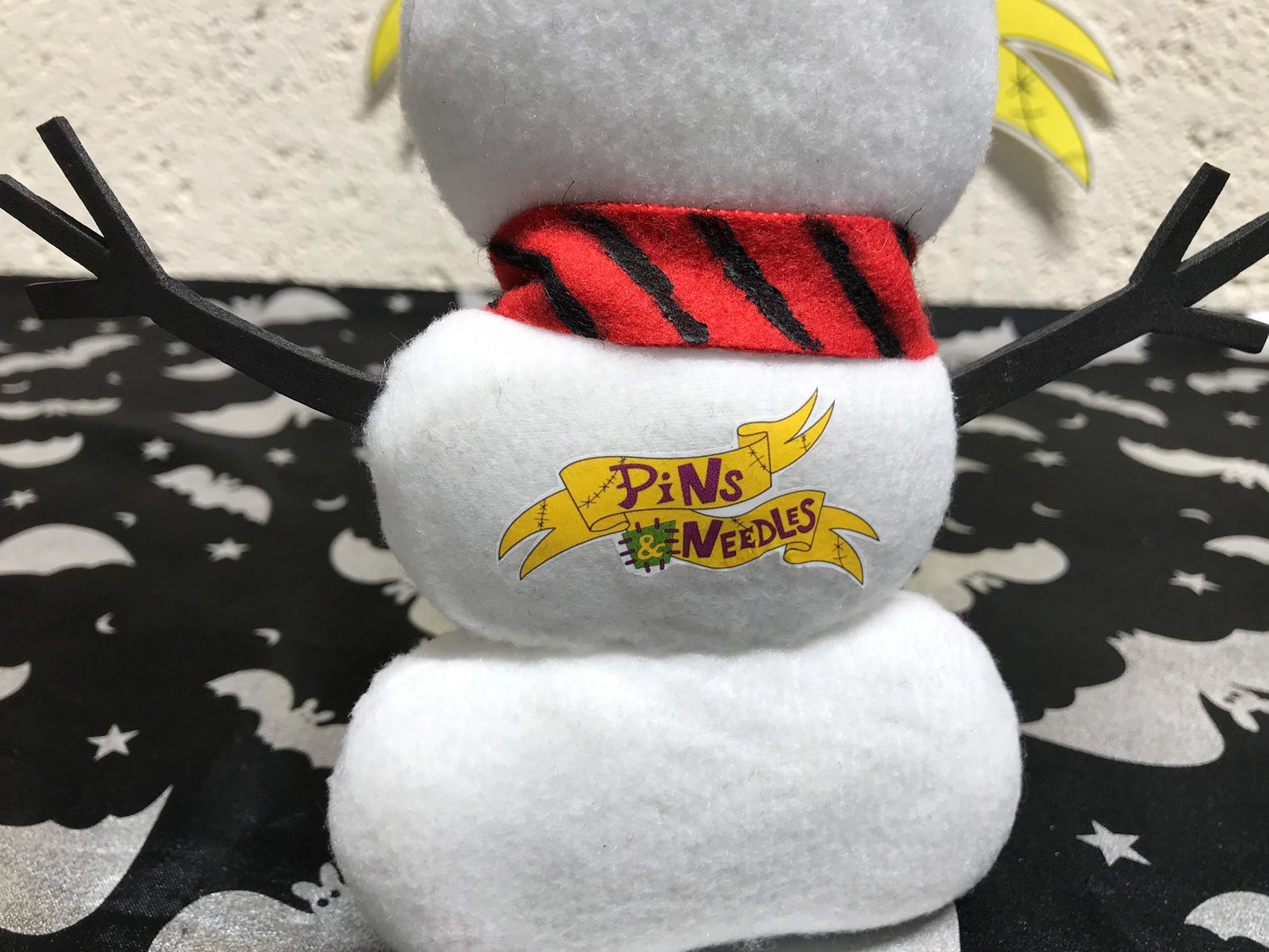 Mini Snowman Art Doll