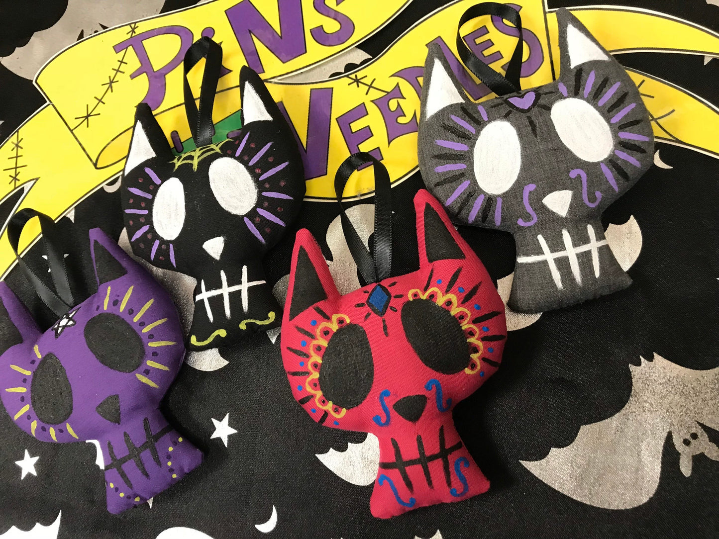 Sugar Skull Hanging Decorations for Tree
