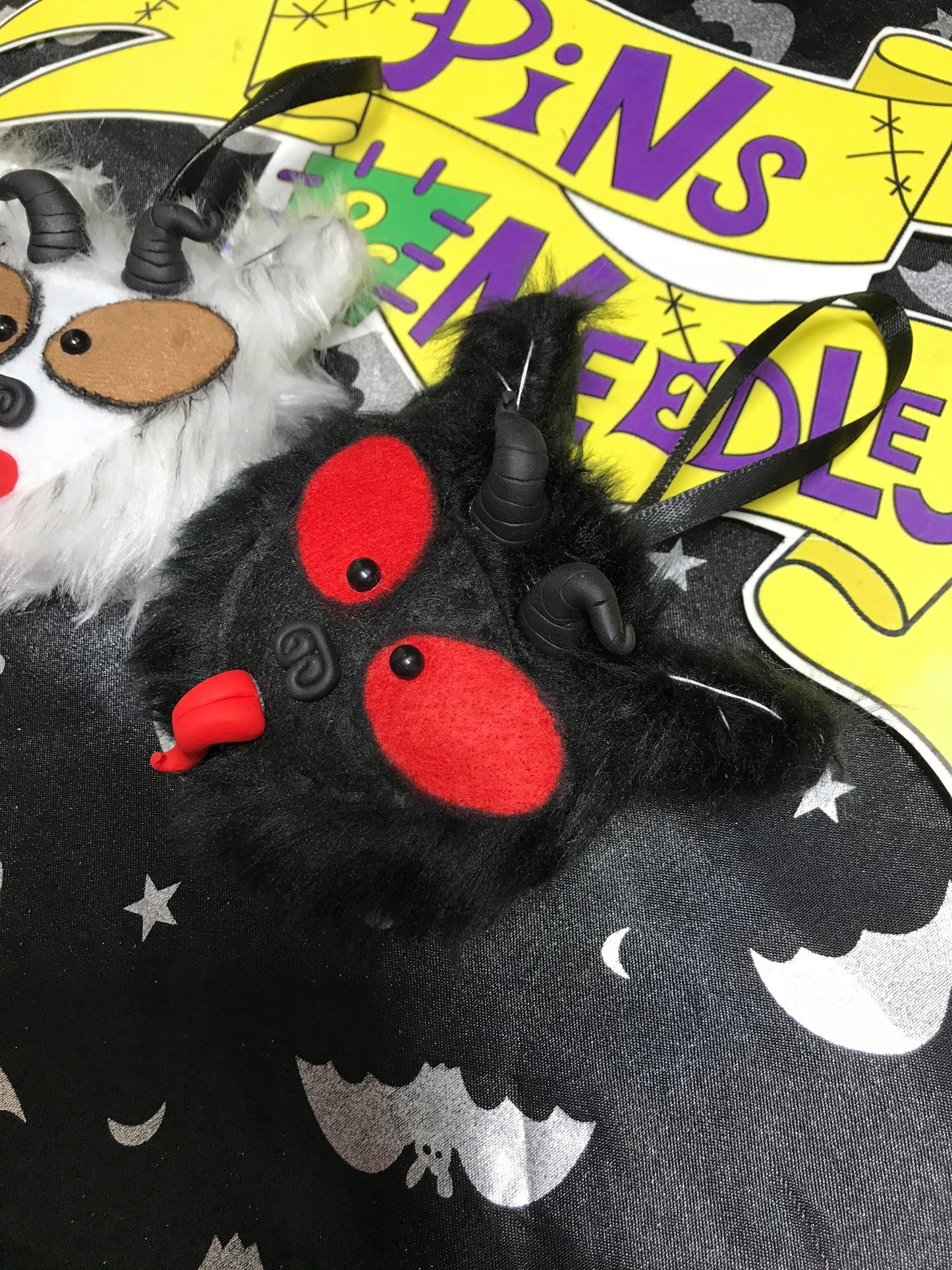 Krampus Head Hanging Tree Decoration