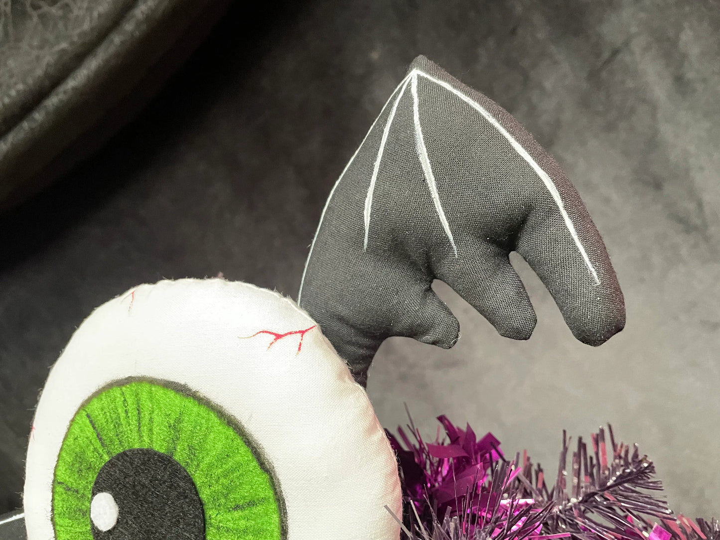 Eyeball with Wings Tree Topper