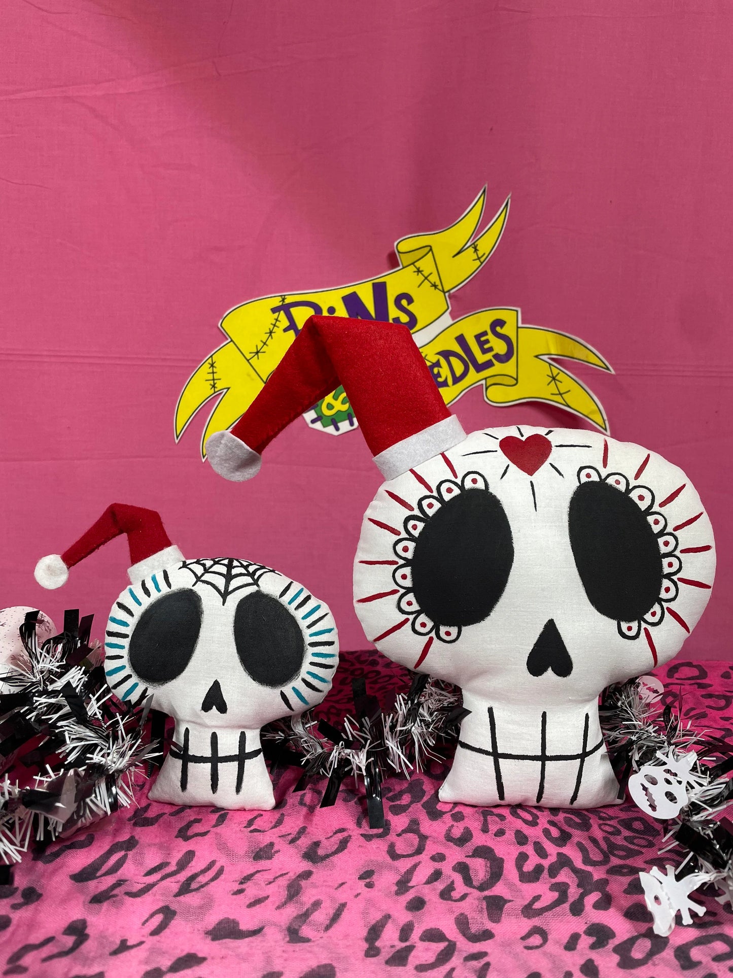 Sugar Skull Tree Topper