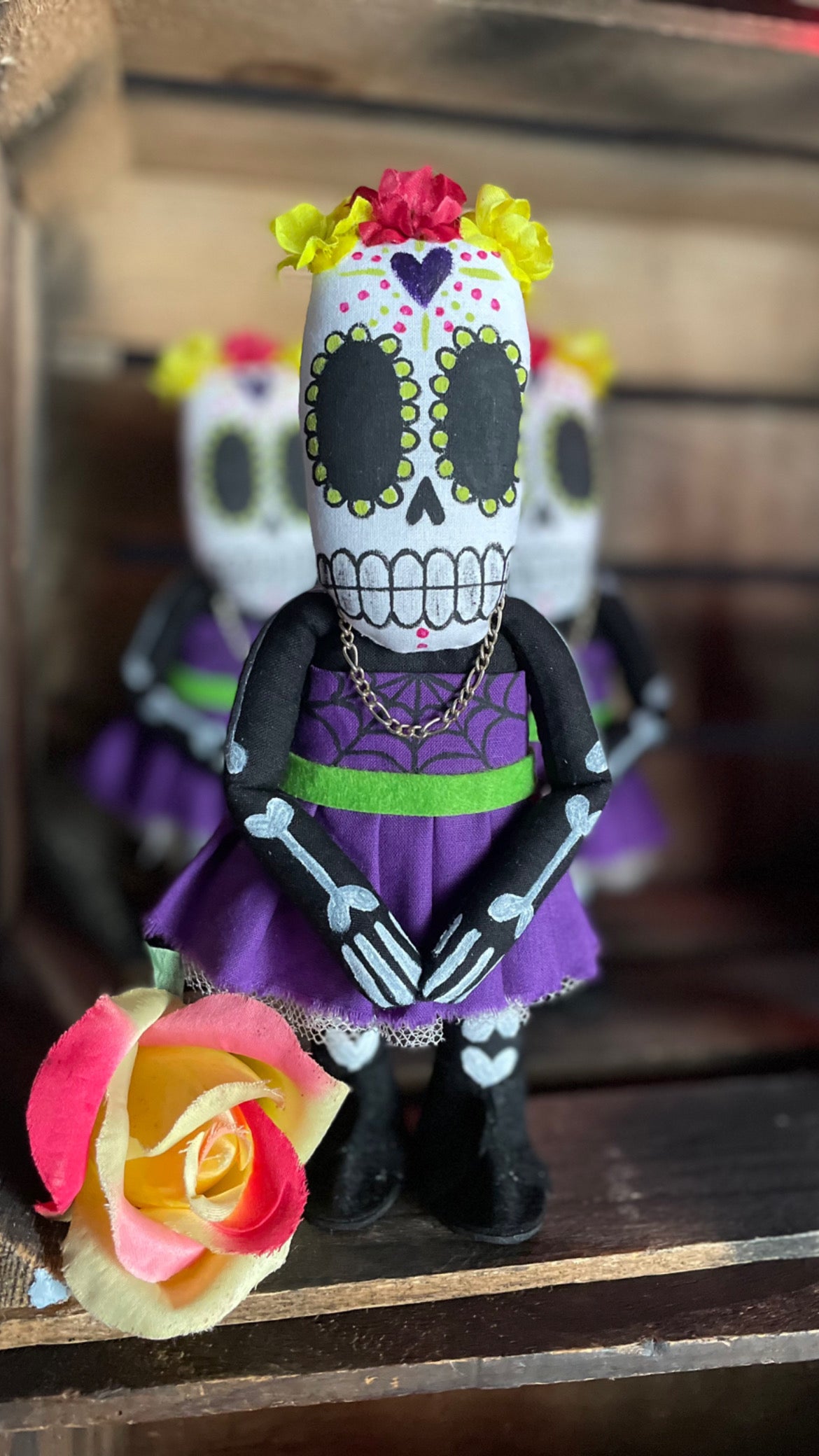 Miss Muerto Art Doll