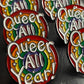 Queer All Year Pin Badge