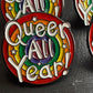 Queer All Year Pin Badge