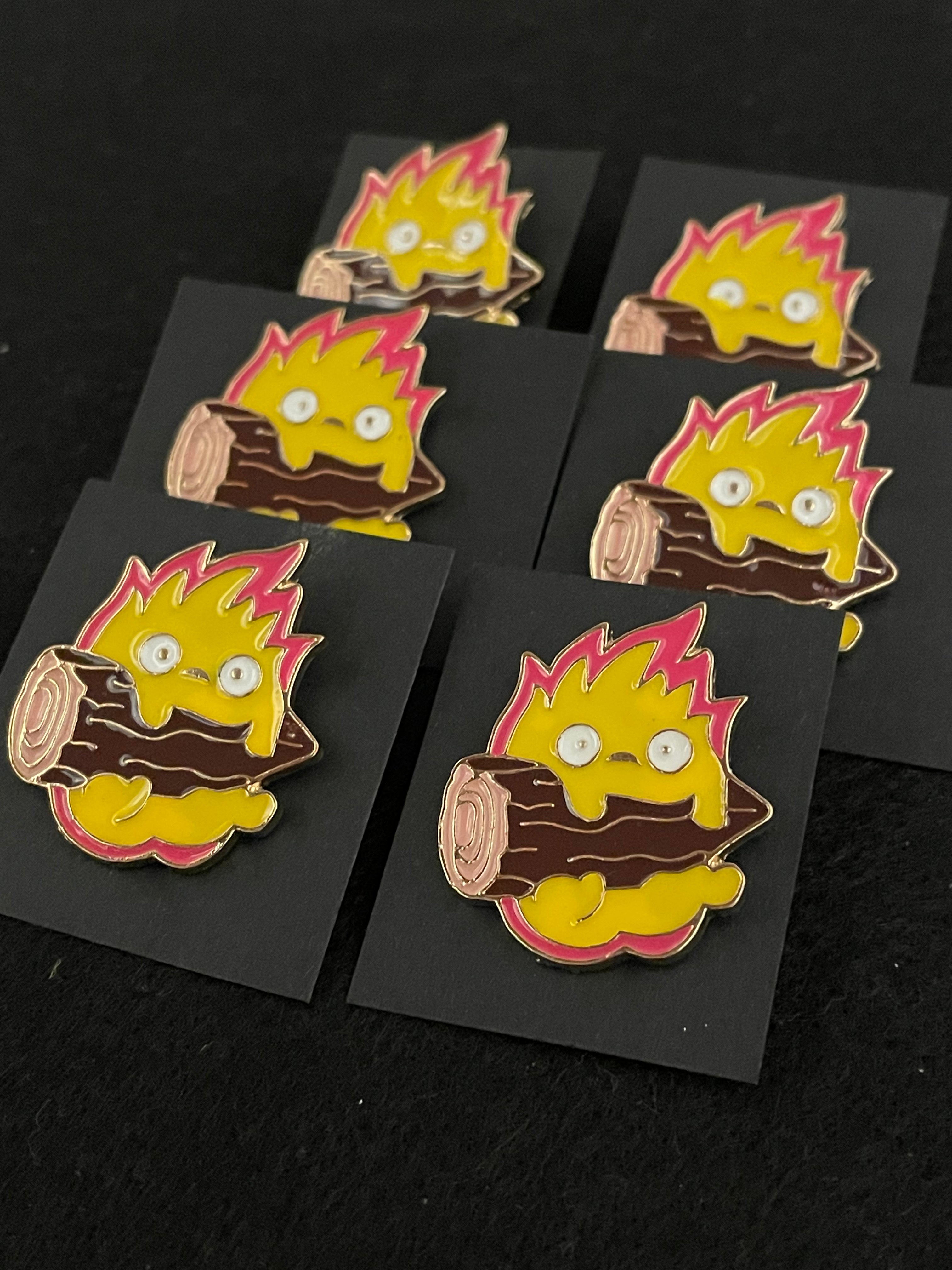 Fire Guy Pin Badge – Pins & Needles Dolls