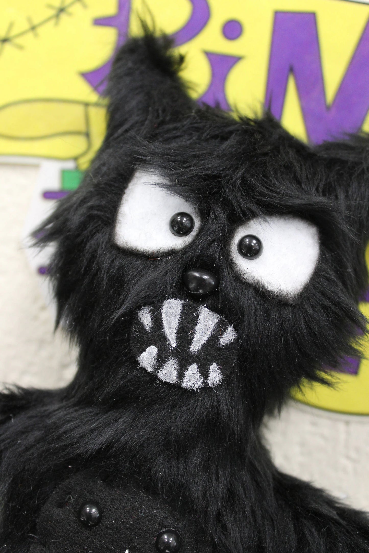 Mini Werewolf Art Doll