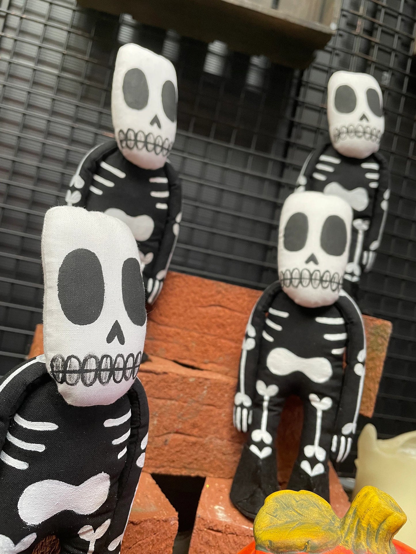 Mini Skeleton Art Doll